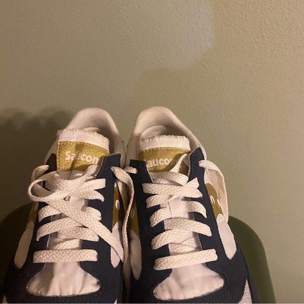 Jazz Original Vintage White/Blue/Gold